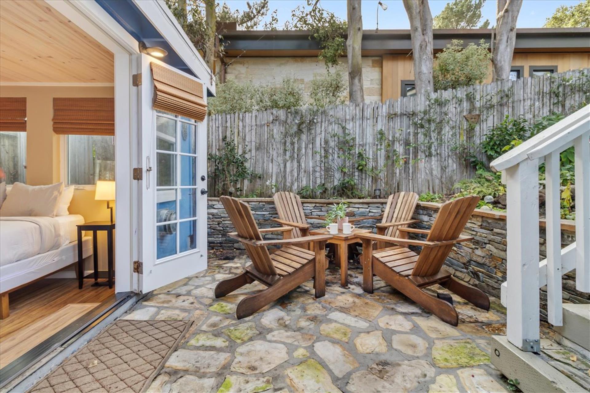 Back Patio Between Main House and Detached Guest Suite