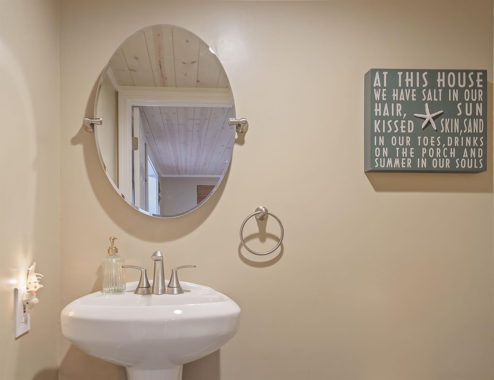 Powder RoomHalf Bath Sink  Toilet Only Inside Bedroom 3