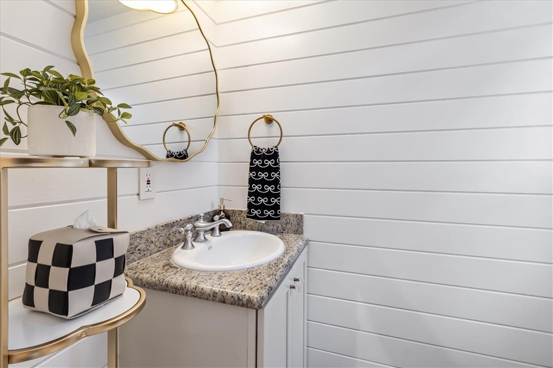 Half Bath  Powder Room