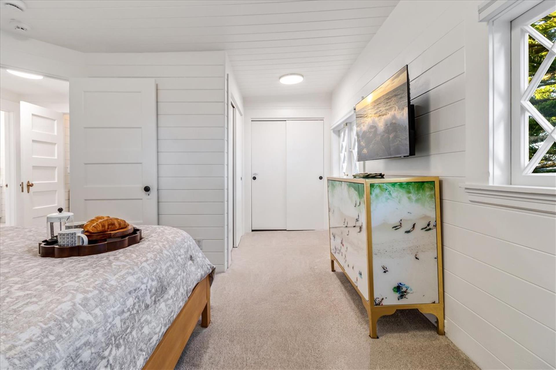 Bedroom 1 has a King Bed