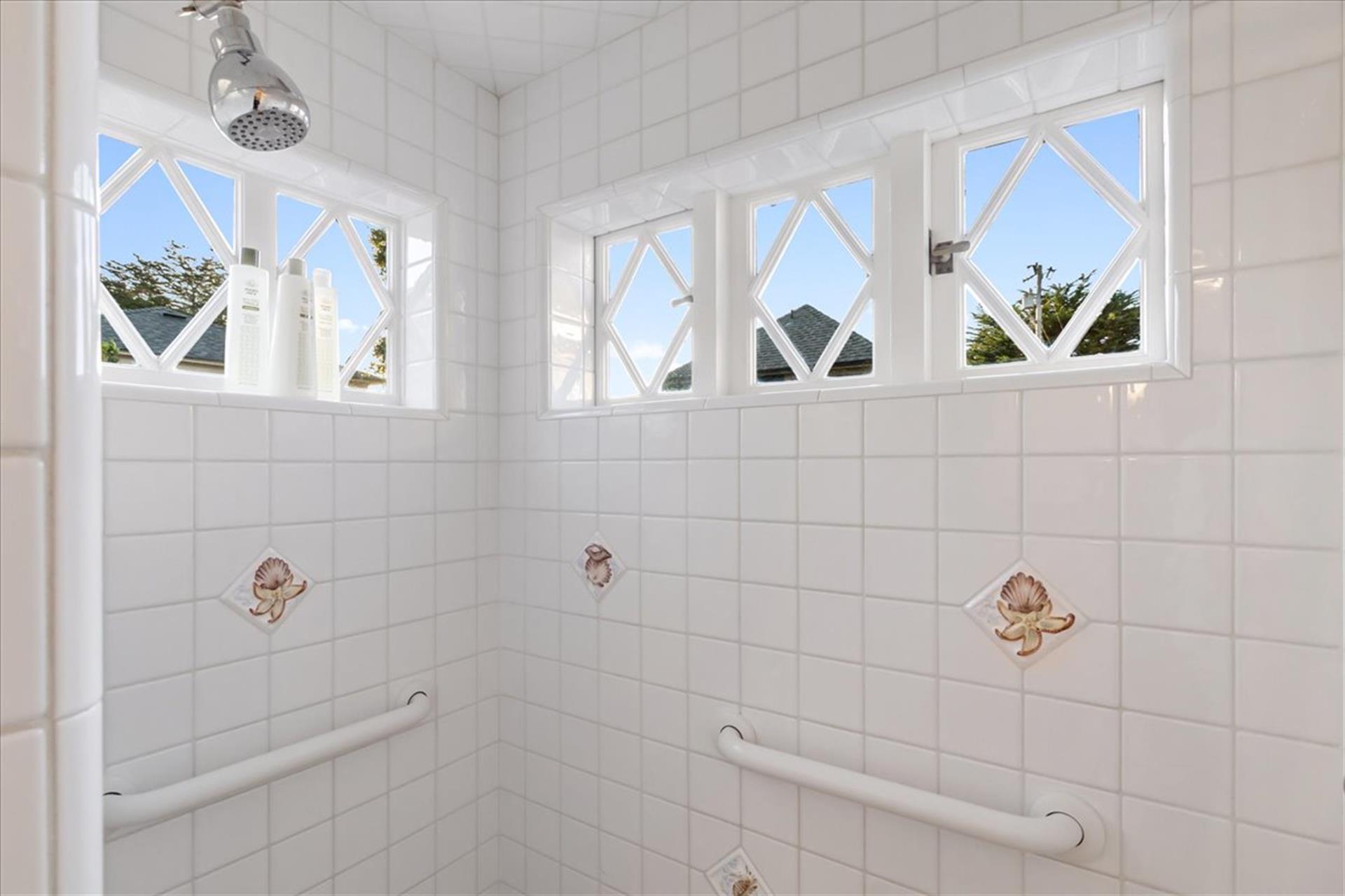 Spacious, Sunlit Shower