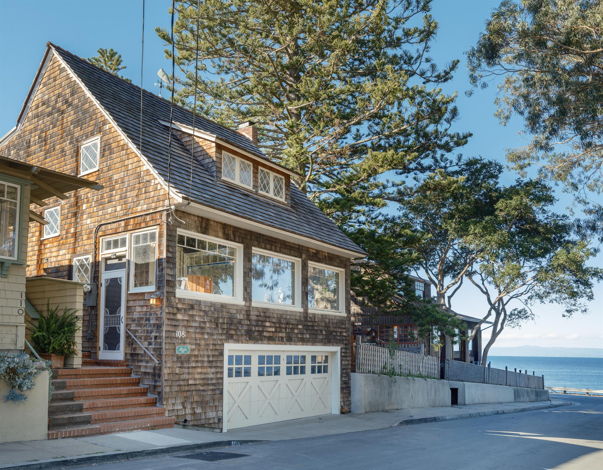 Perfect Location with Views of Monterey Bay, Steps to the Shore