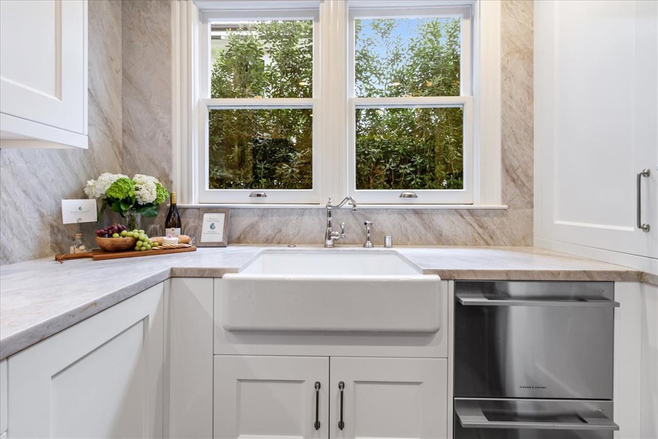 Kitchen has High Quality Stainless Appliances