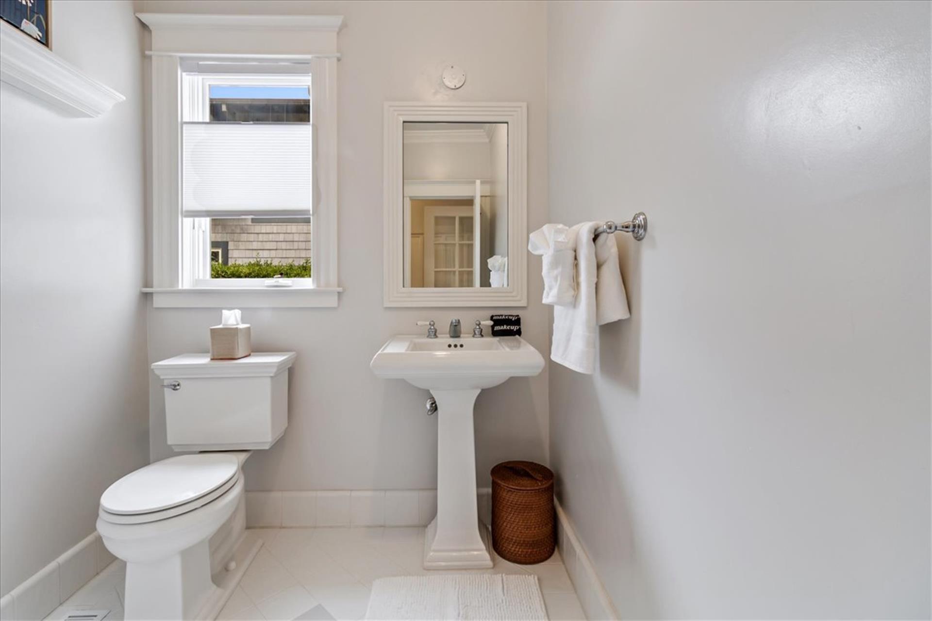 Main Floor Half Bath  Powder Room
