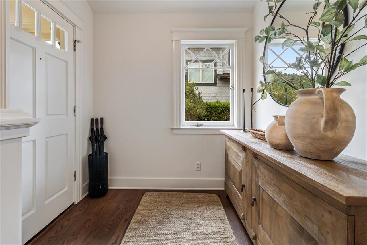 Rear Entrance Foyer Leads to the Backyard and Garage