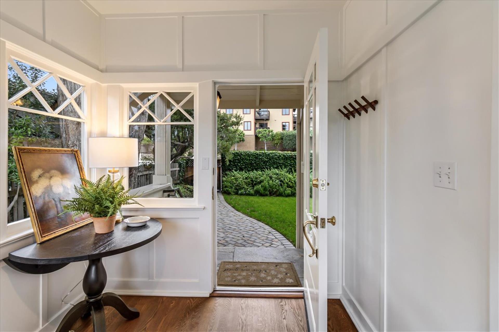 Entry Foyer from the Backyard