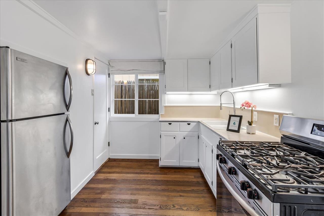 Updated Kitchen has Stainless Steel Appliances