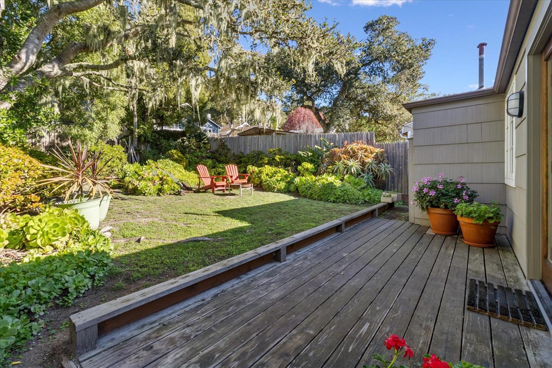 Backyard is Fully Fenced