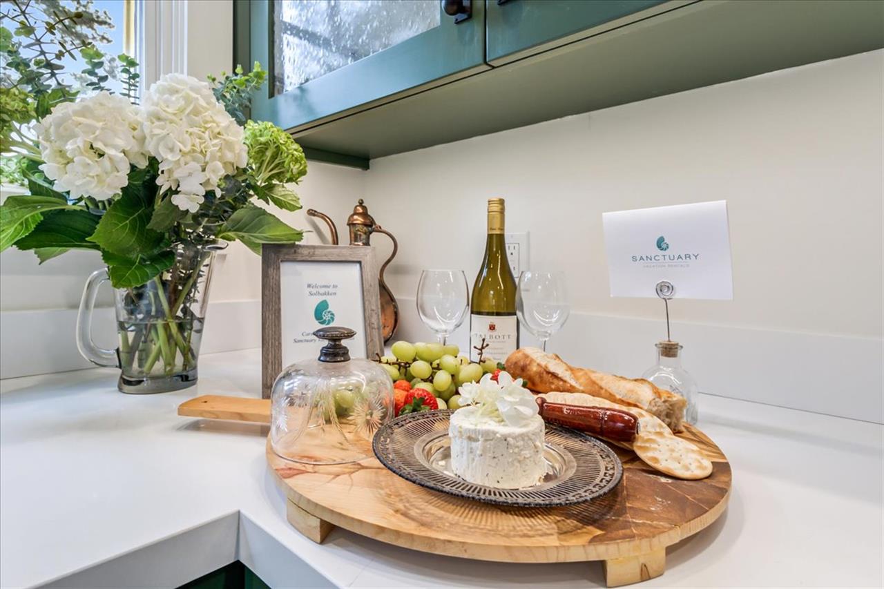 Wine and Cheese to Welcome You Just Add Fruit and Baguette