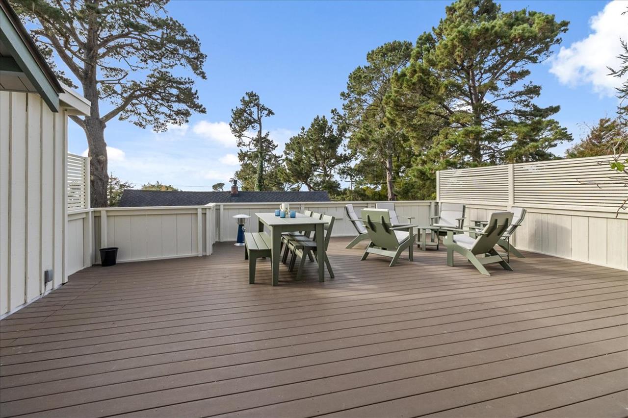 Spacious Deck off the Main House