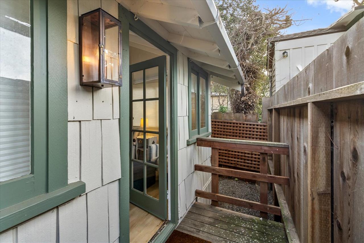 Entrance to the Separate Guest Cottage