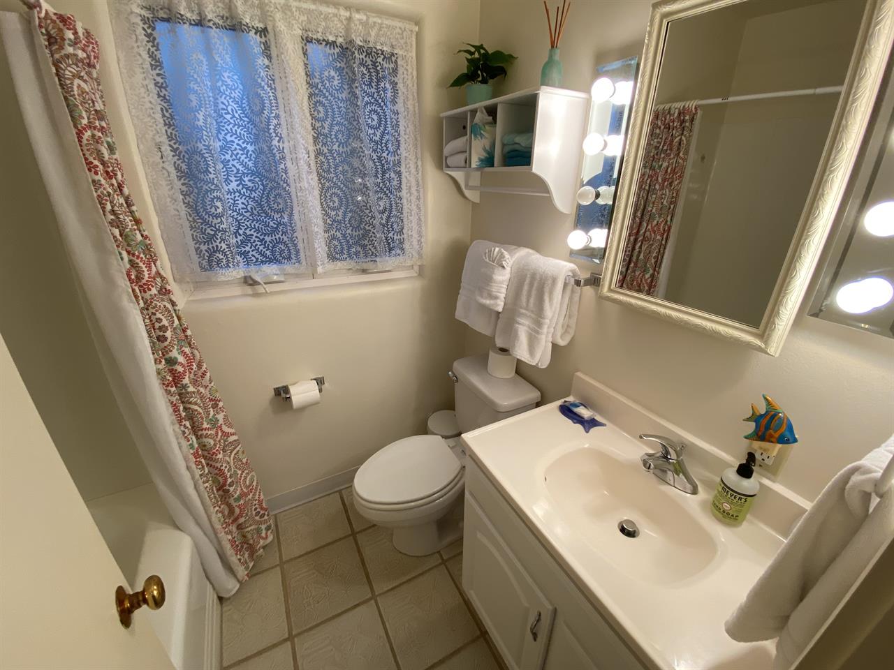 Hall Bath for Bedroom 2