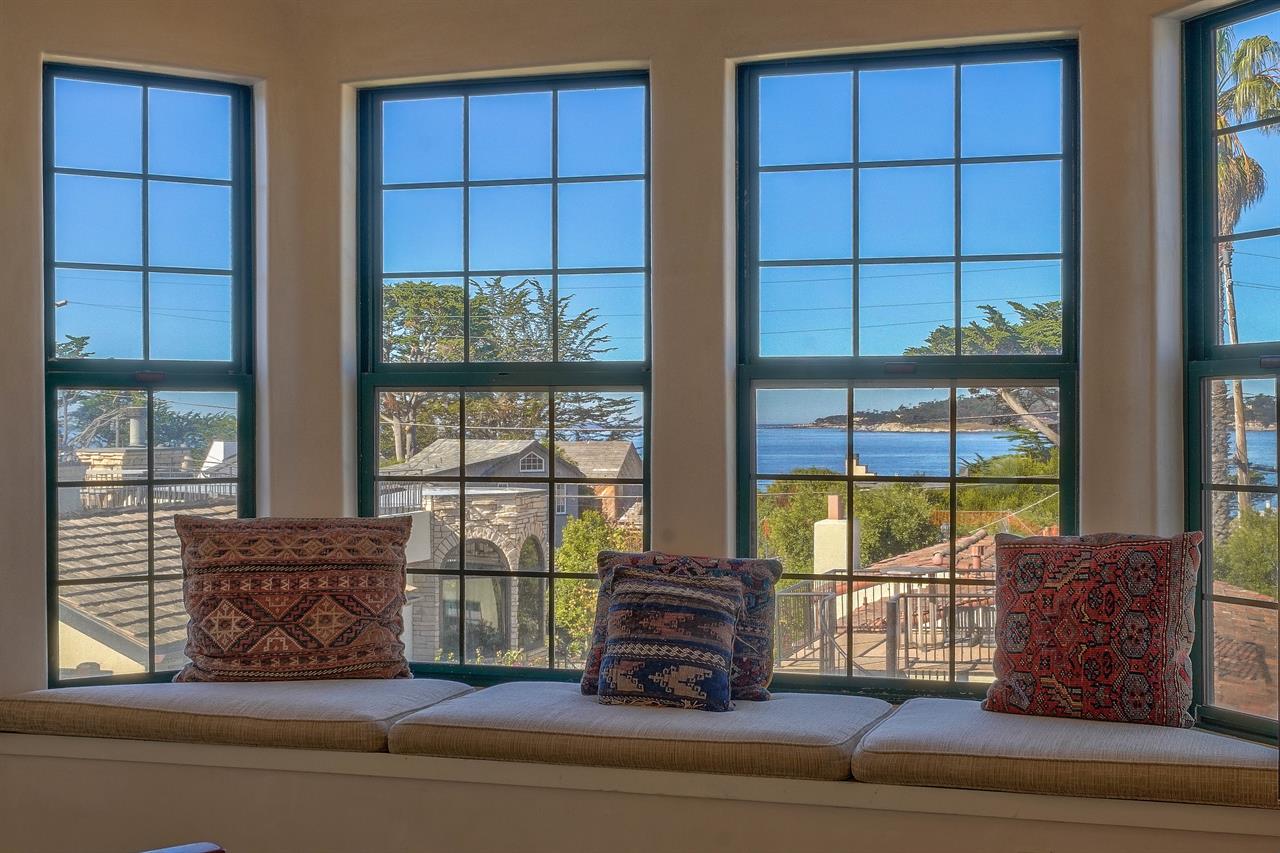 Bedroom 1  Large Bay Window with Ocean View