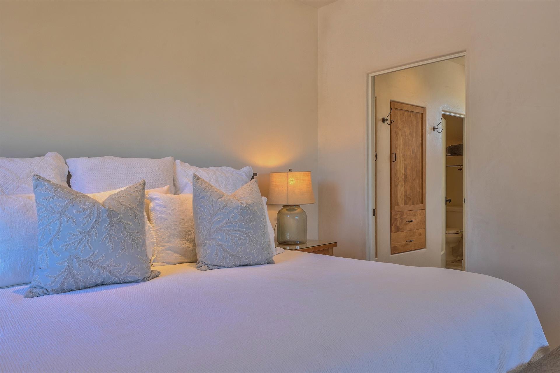 Downstairs Bedroom 2  Queen Bed, EnSuite Bath with Shower