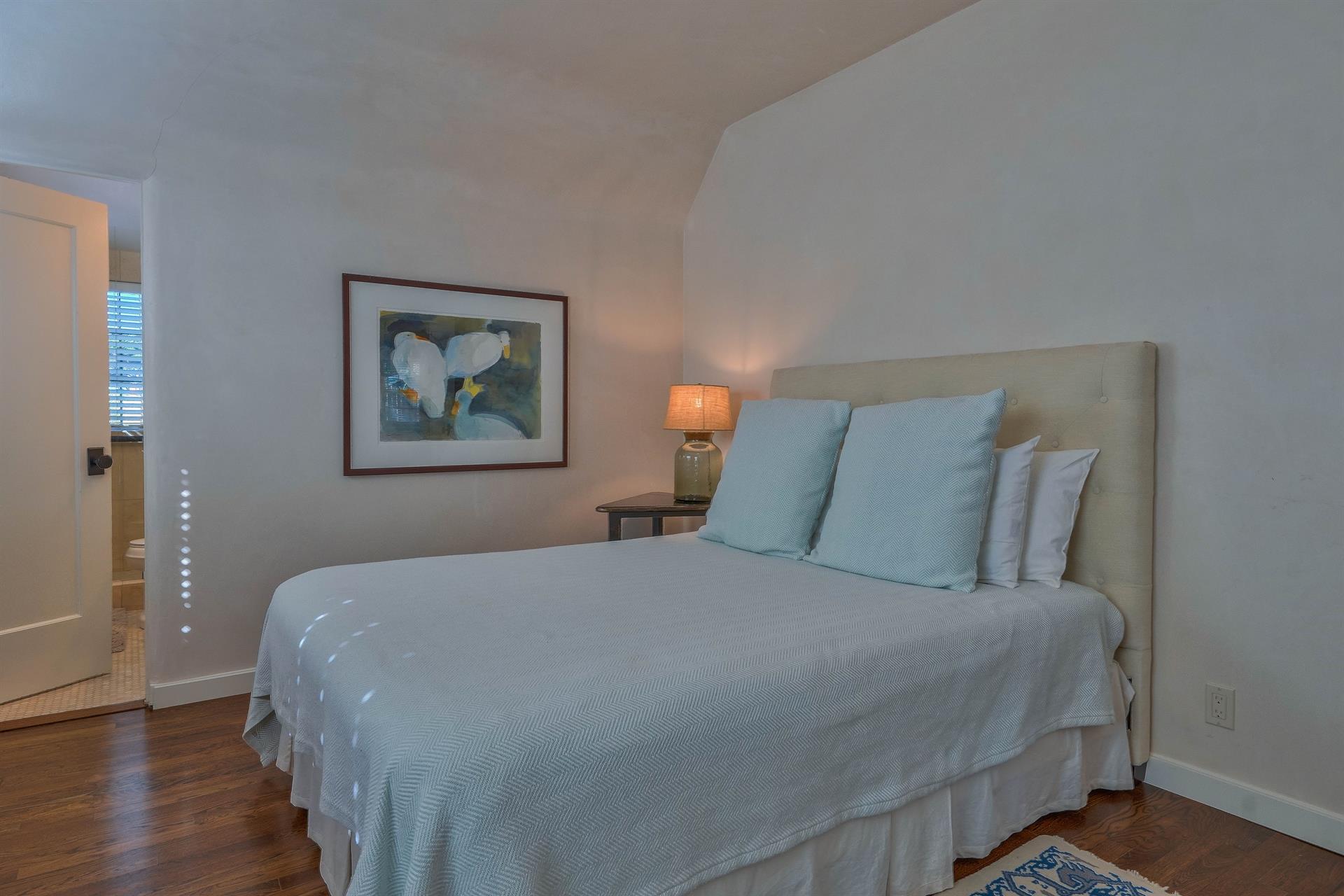 Downstairs Bedroom 2  Queen Bed, EnSuite Bath with Shower