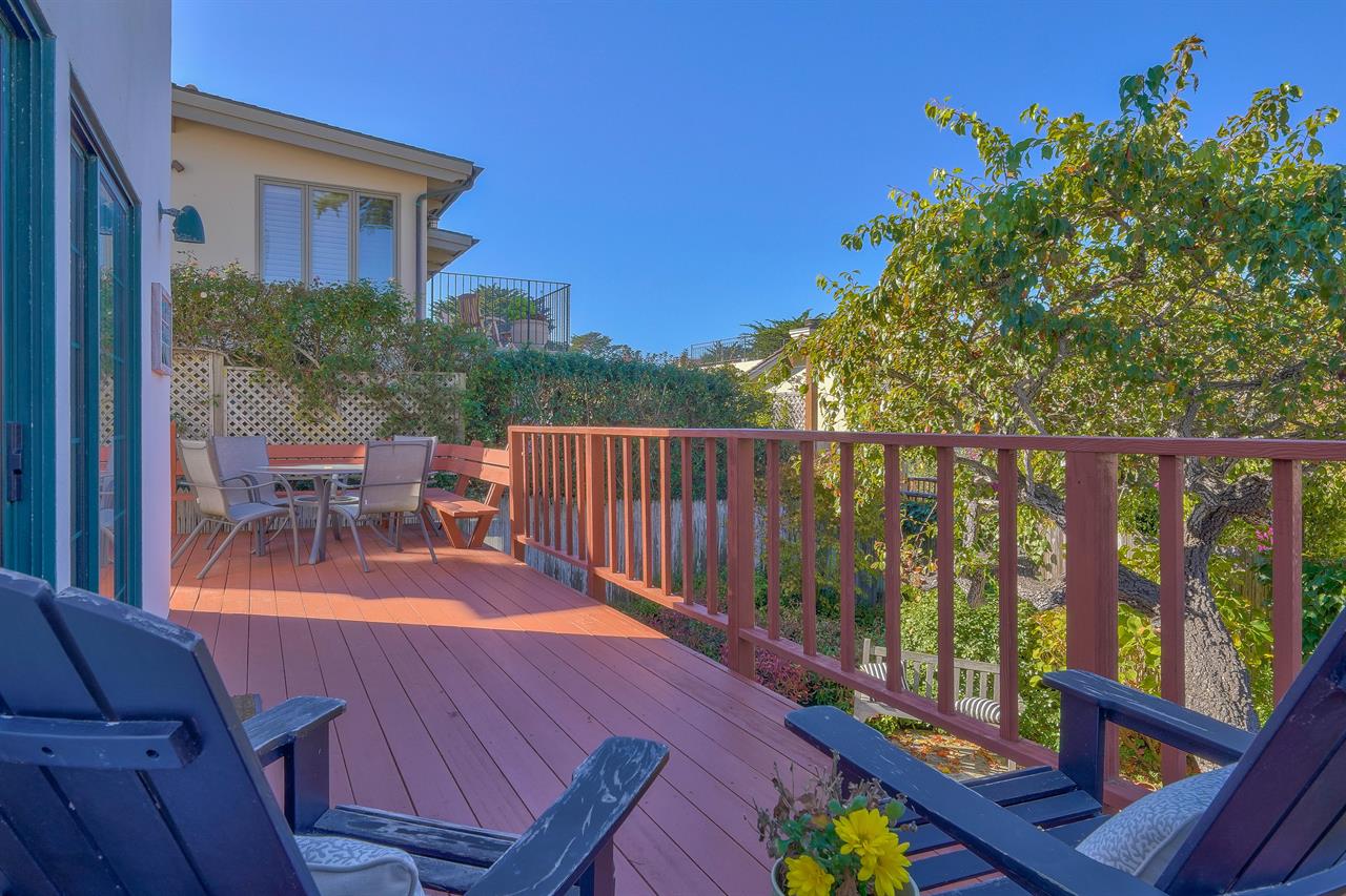Spacious Deck with Gas BBQ and Some Ocean Views