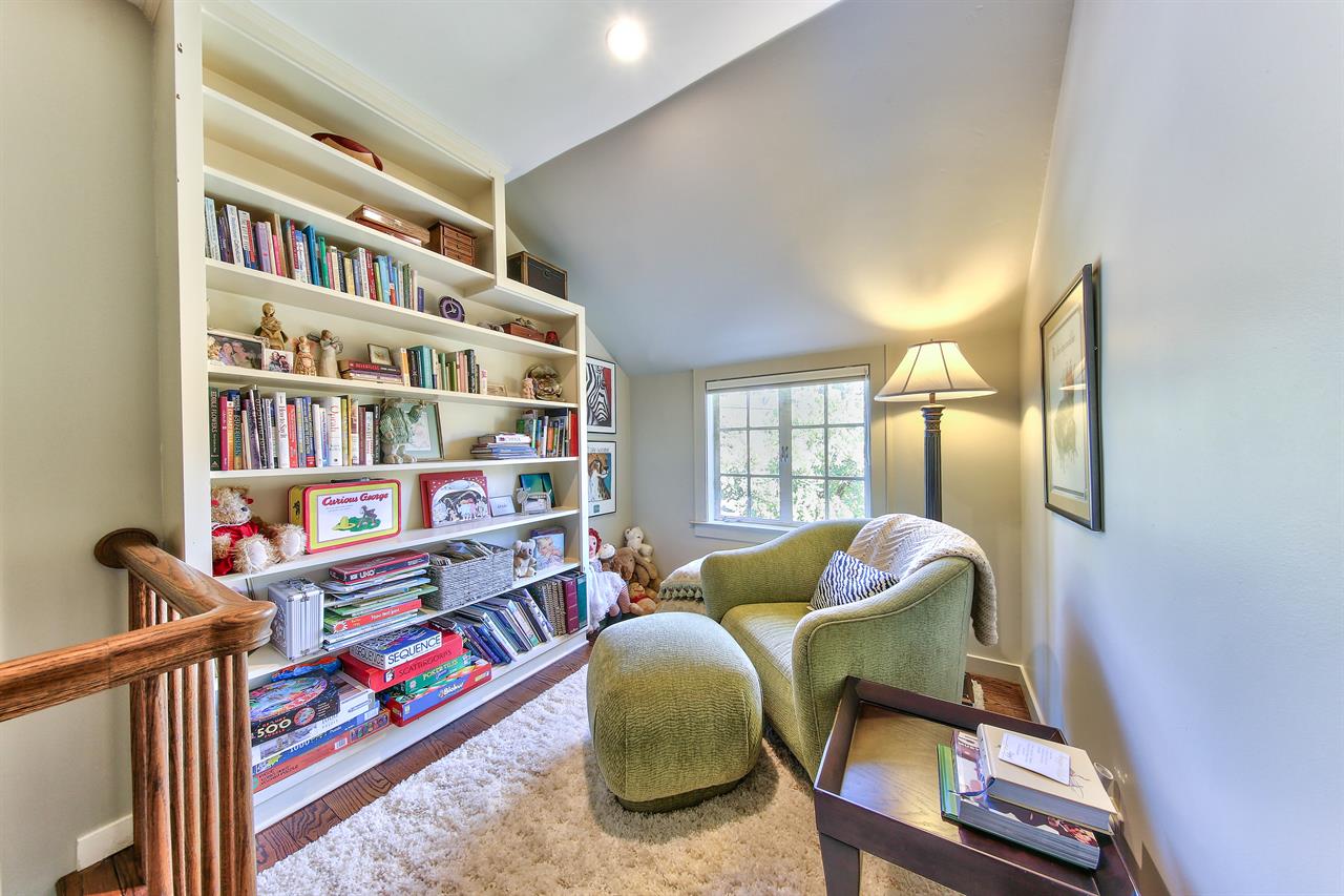 Readers Nook at the top of the Staircase Landing
