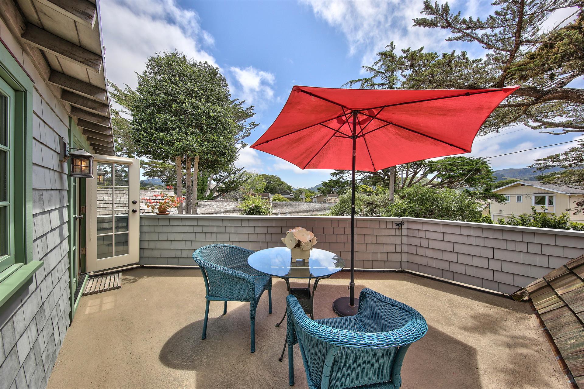 Bedroom 2  Rooftop Sun Deck with Carmel Mountain View