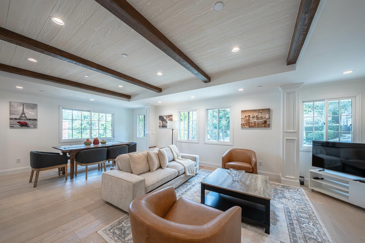 Open Concept Living Room and Dining Room