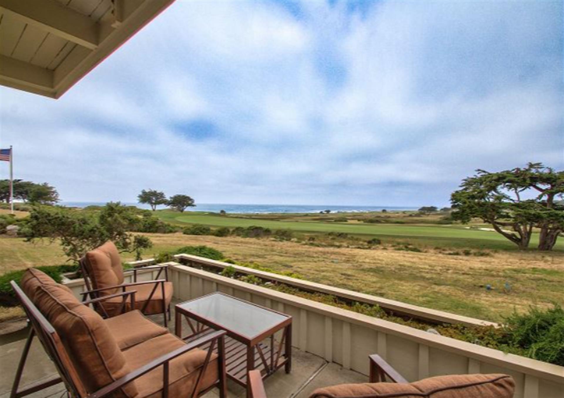 Enjoy Golf Course and Water Views in Pebble Beach®