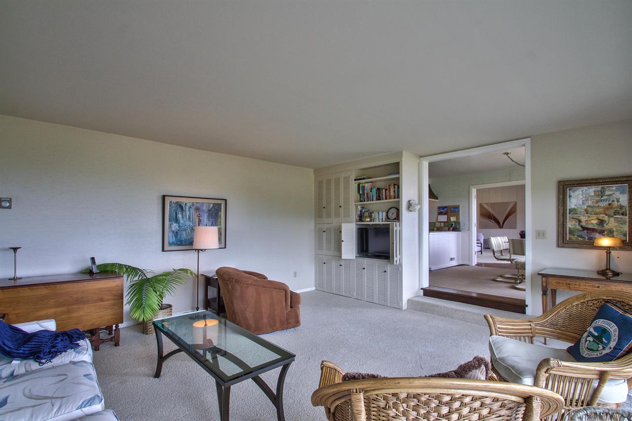 Family Room has a TV