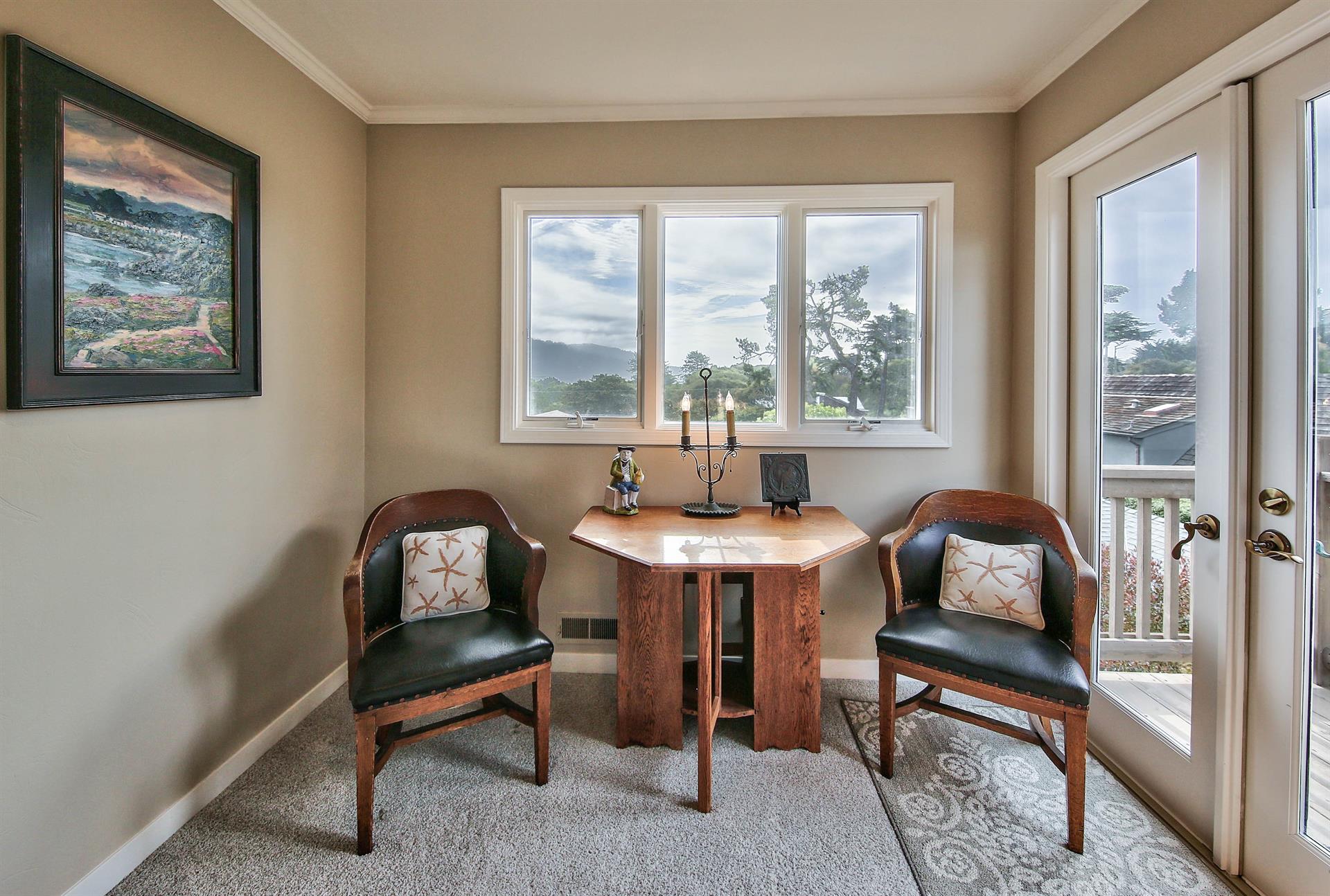 Upstairs Landing Area has Access to the Ocean View Deck