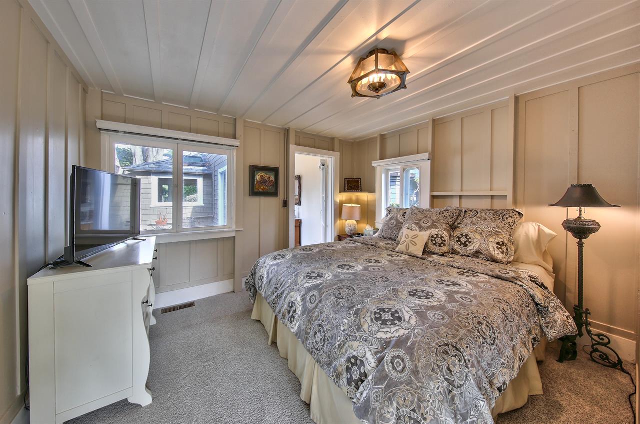 Downstairs Bedroom 2 has a King Bed