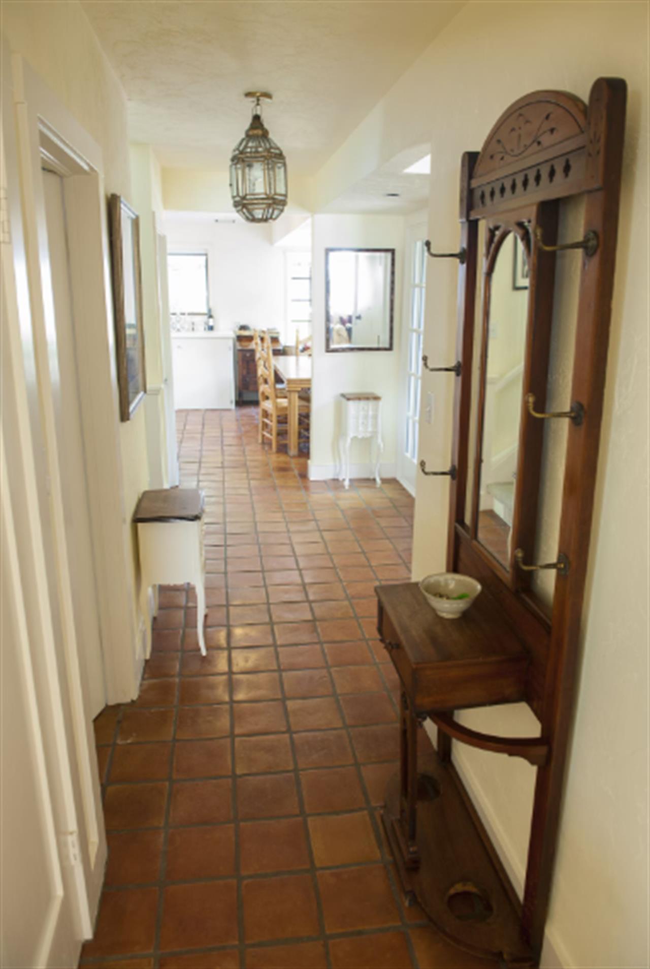 Tiled Floors in Entry