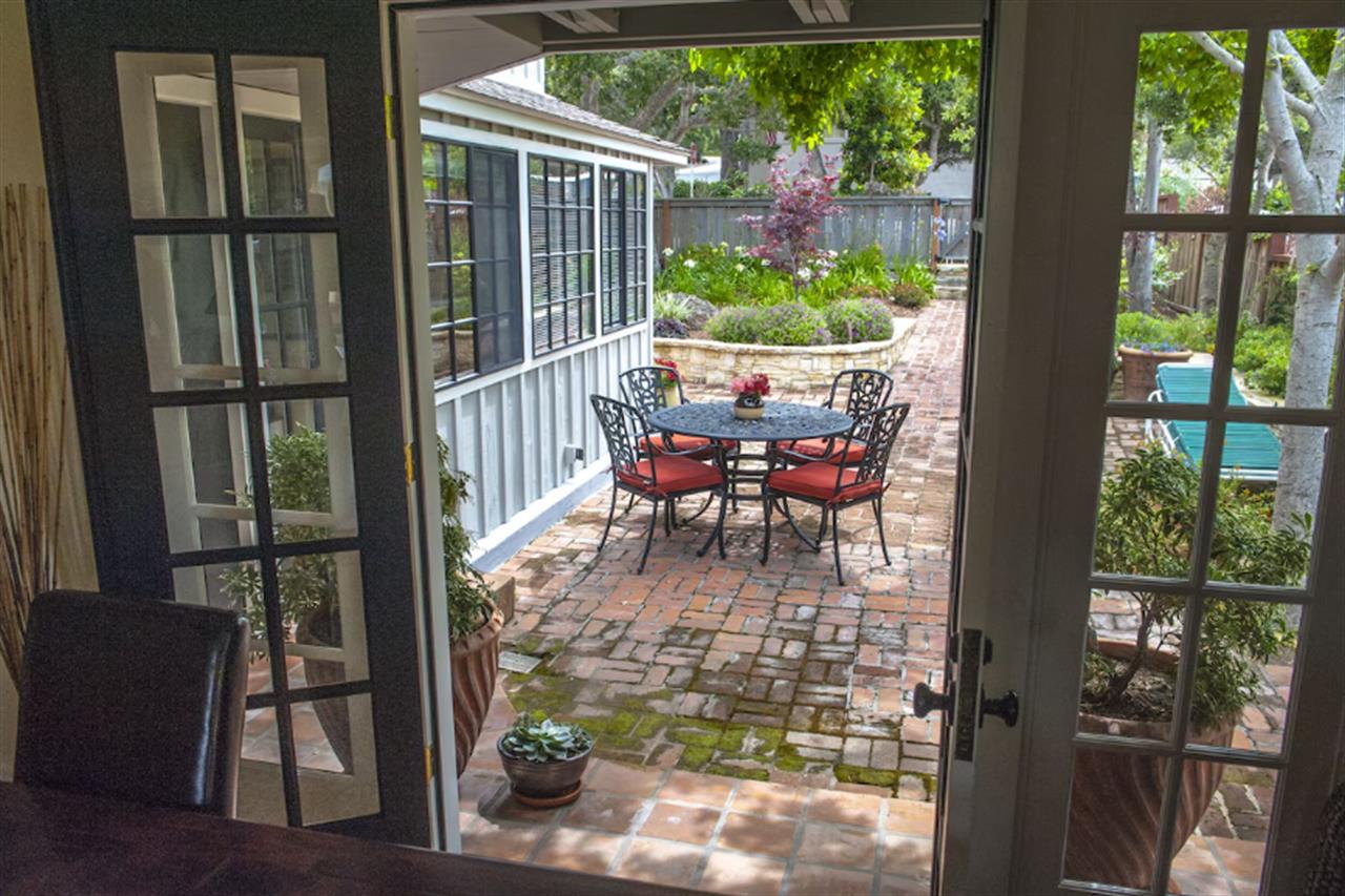 French Doors to Patio and Garden