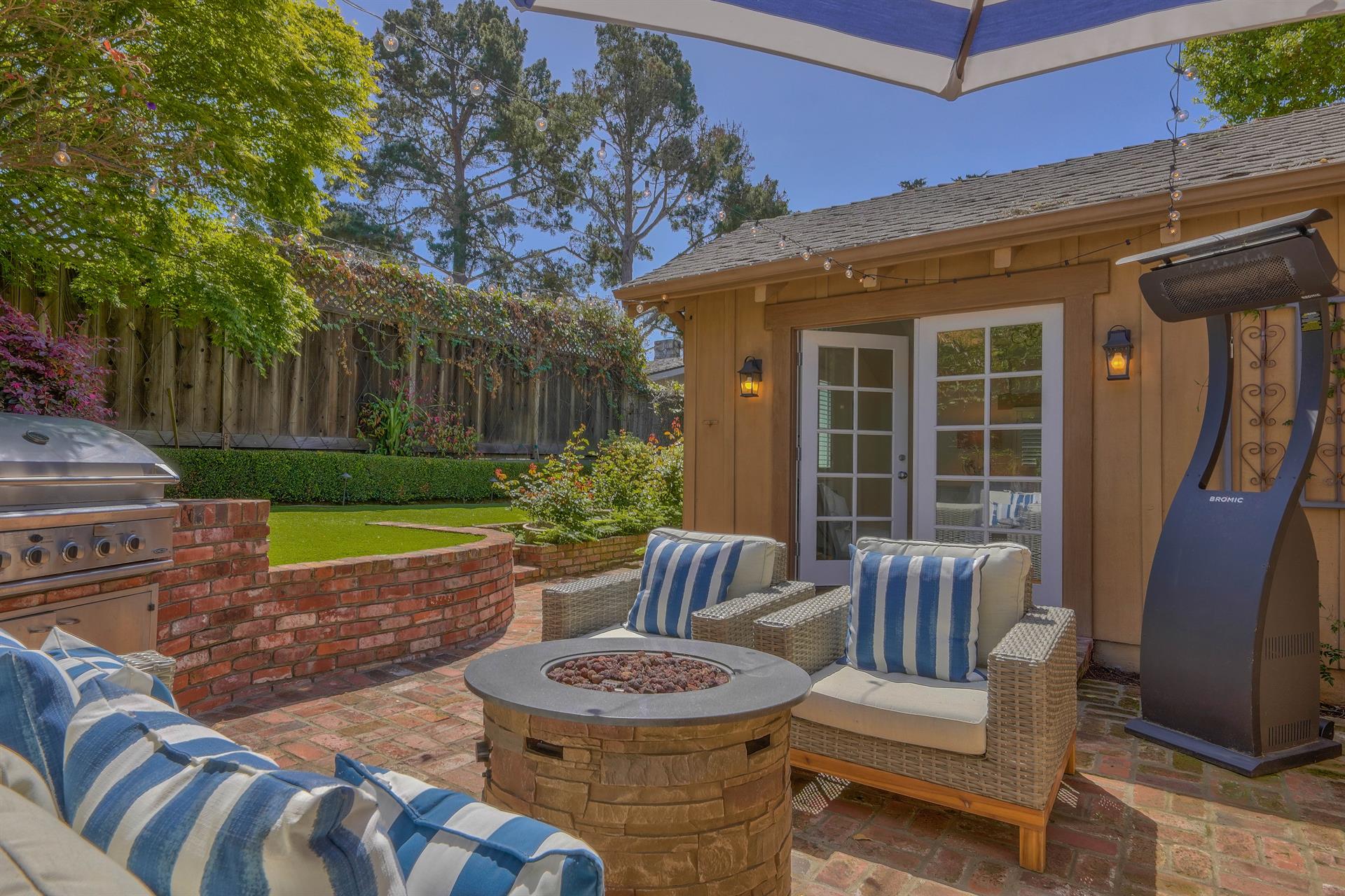 The Home has a Professionally Landscaped Backyard