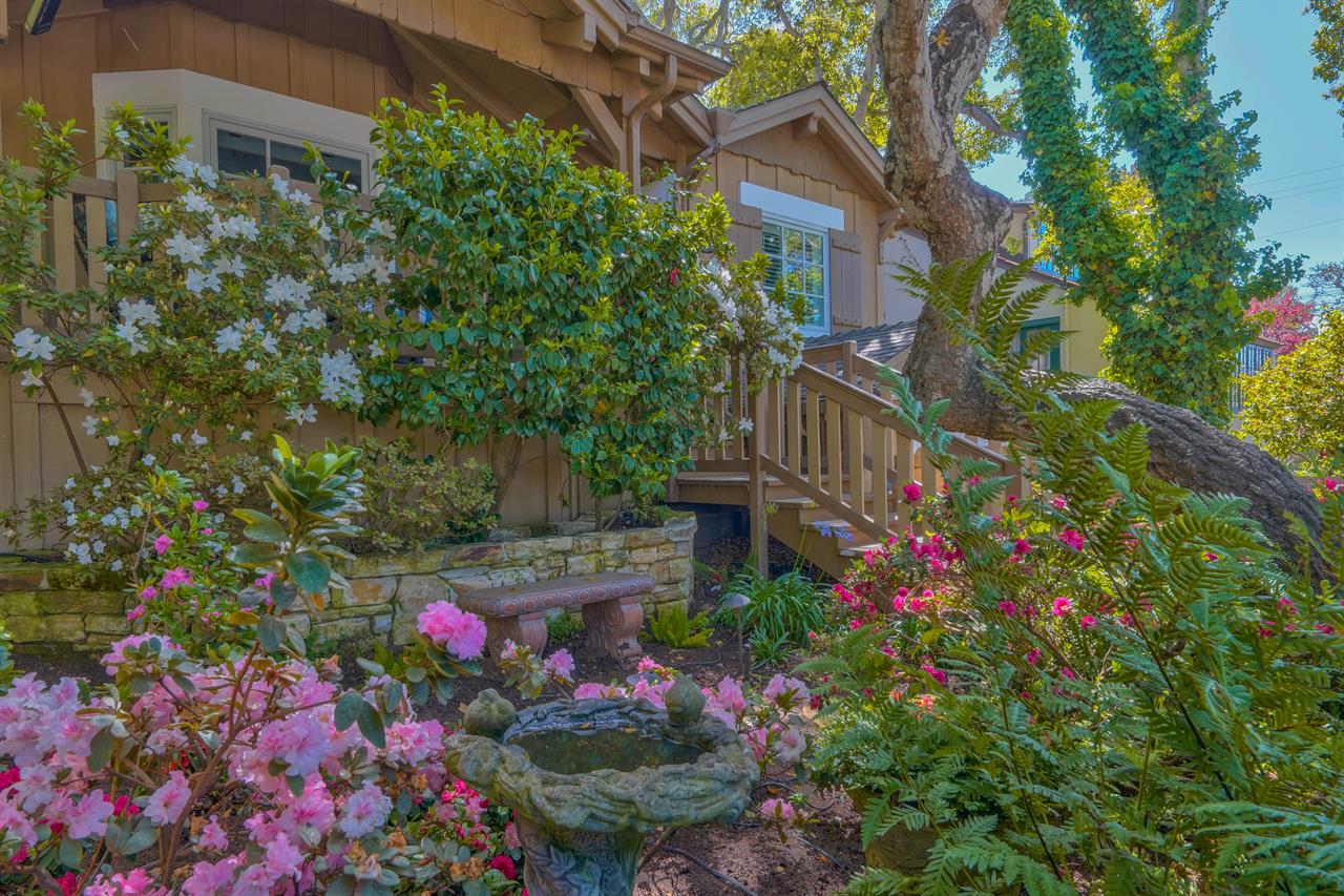 The Home has Beautiful Professional Landscaping