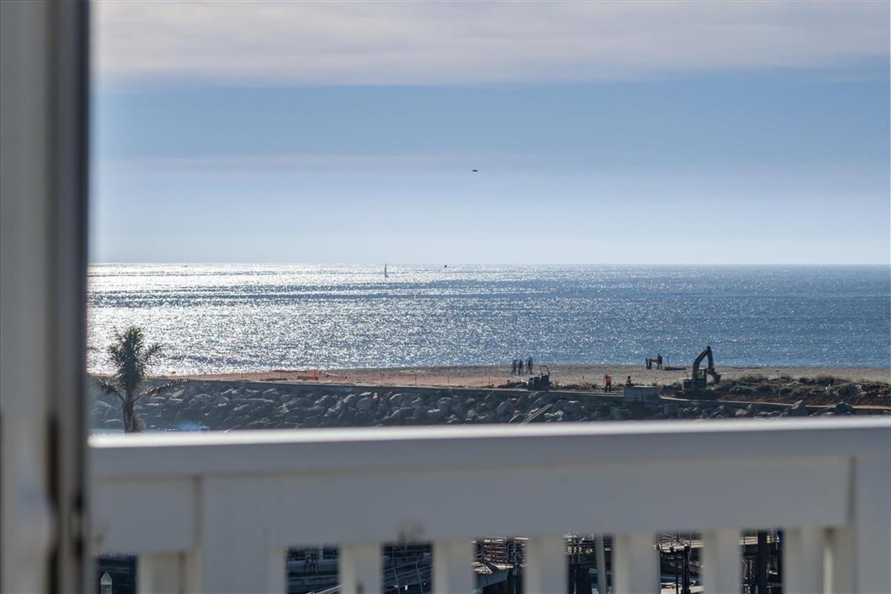 Dining Balcony also has a View of the Beach
