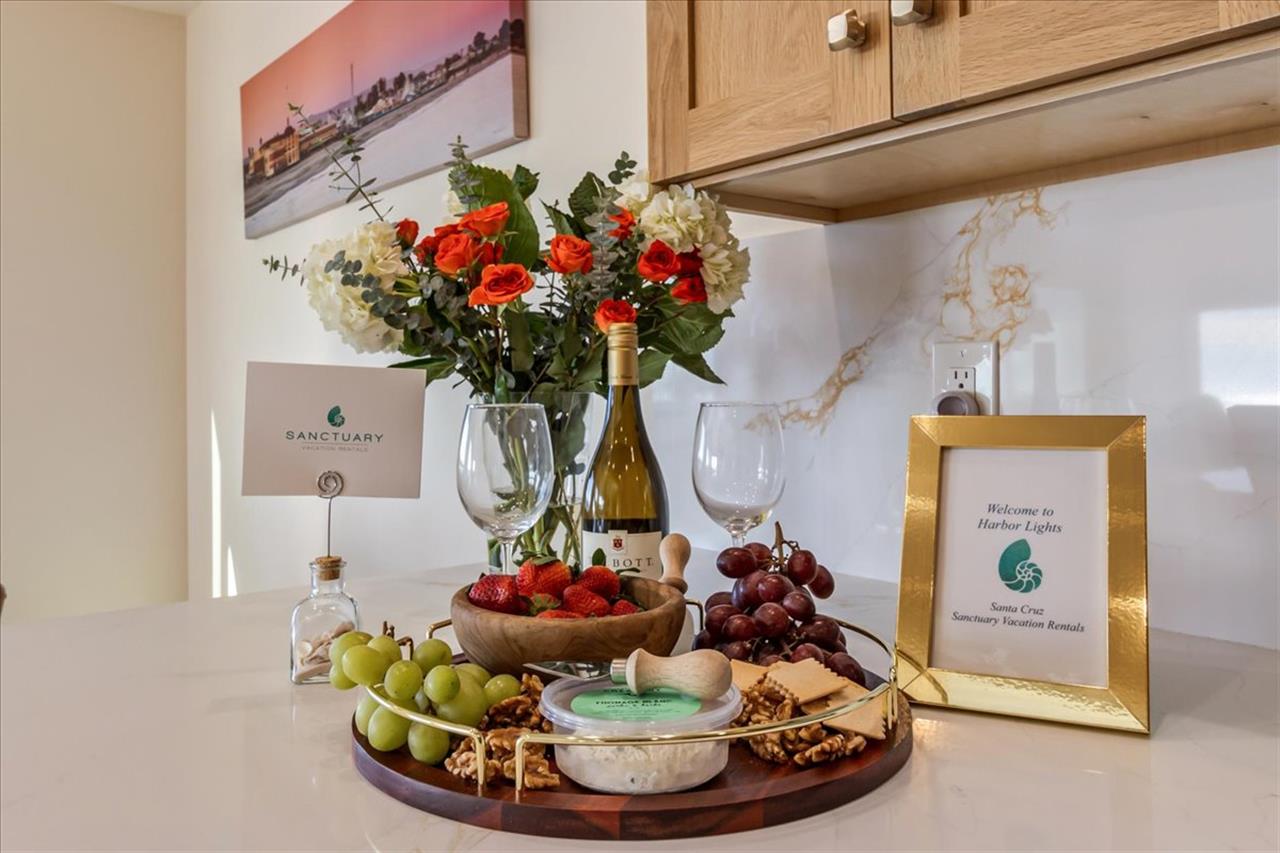 Wine and Cheese to Welcome You Just Add Fruit