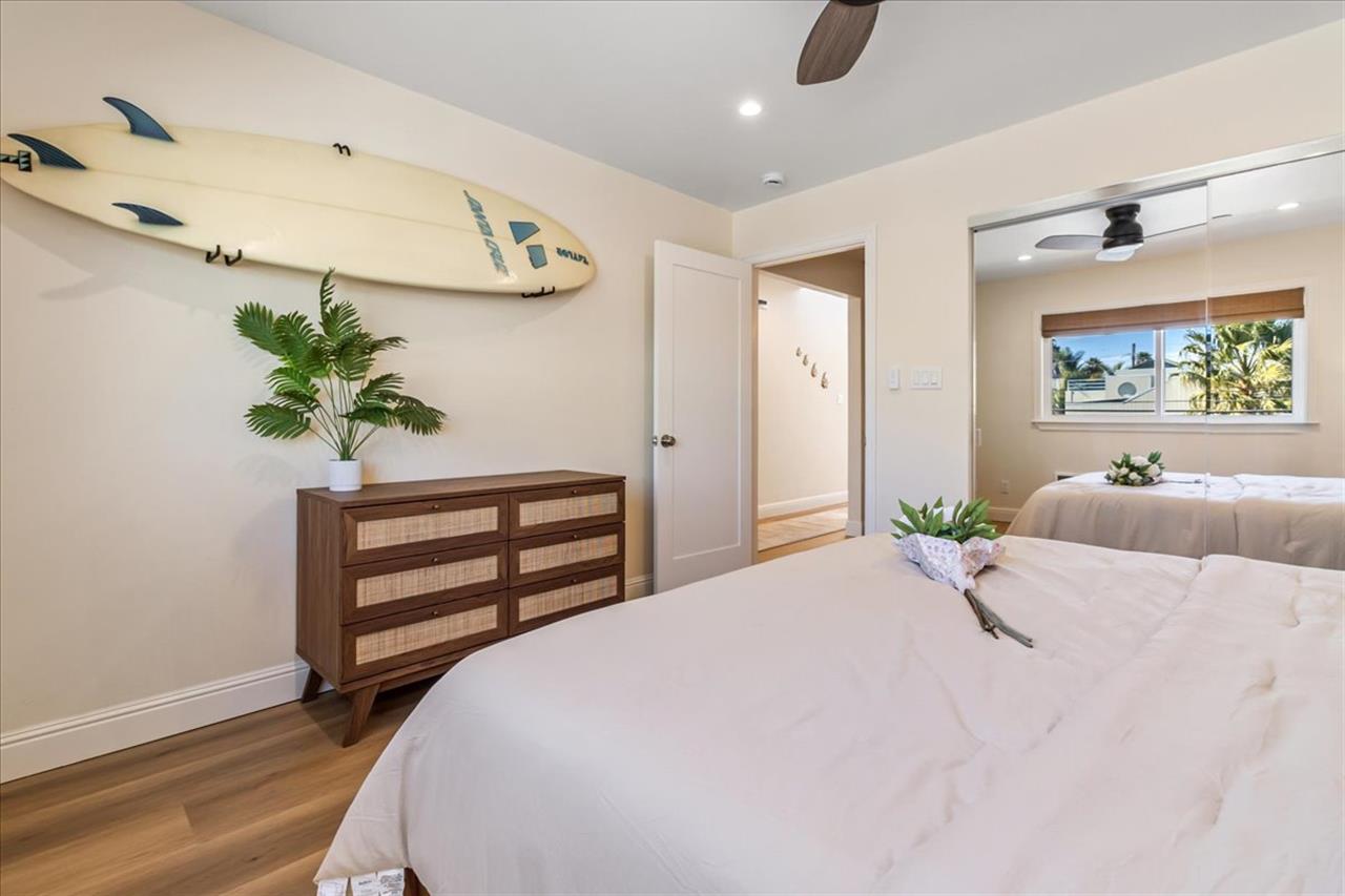 Bedroom 2 has a King Bed