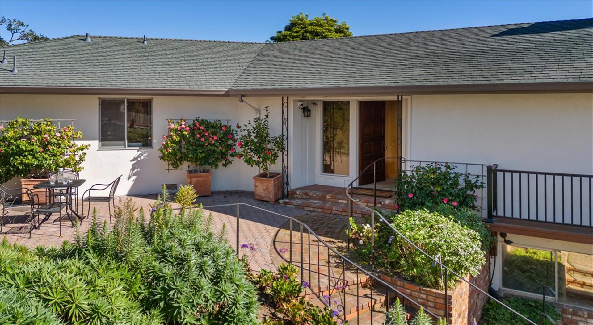 Front Entrance to the Home