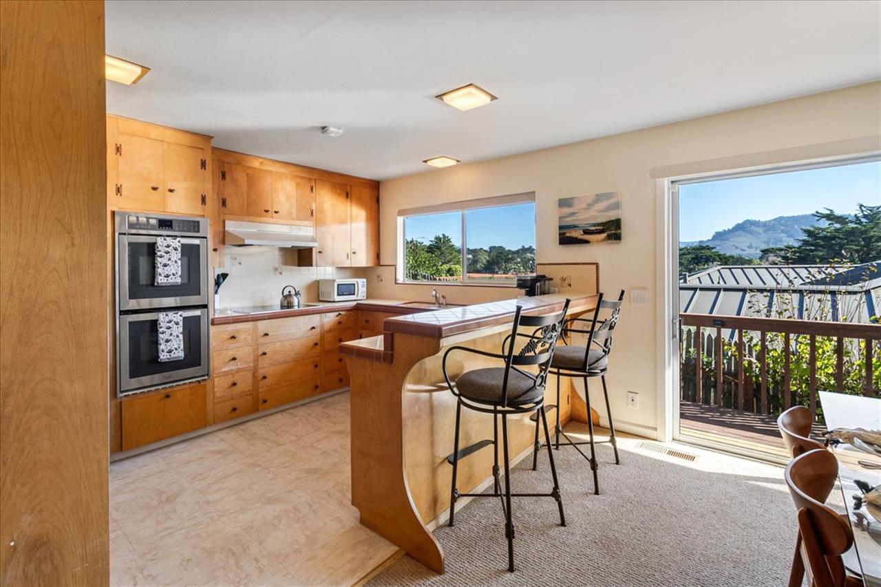 Kitchen has Beautiful Views