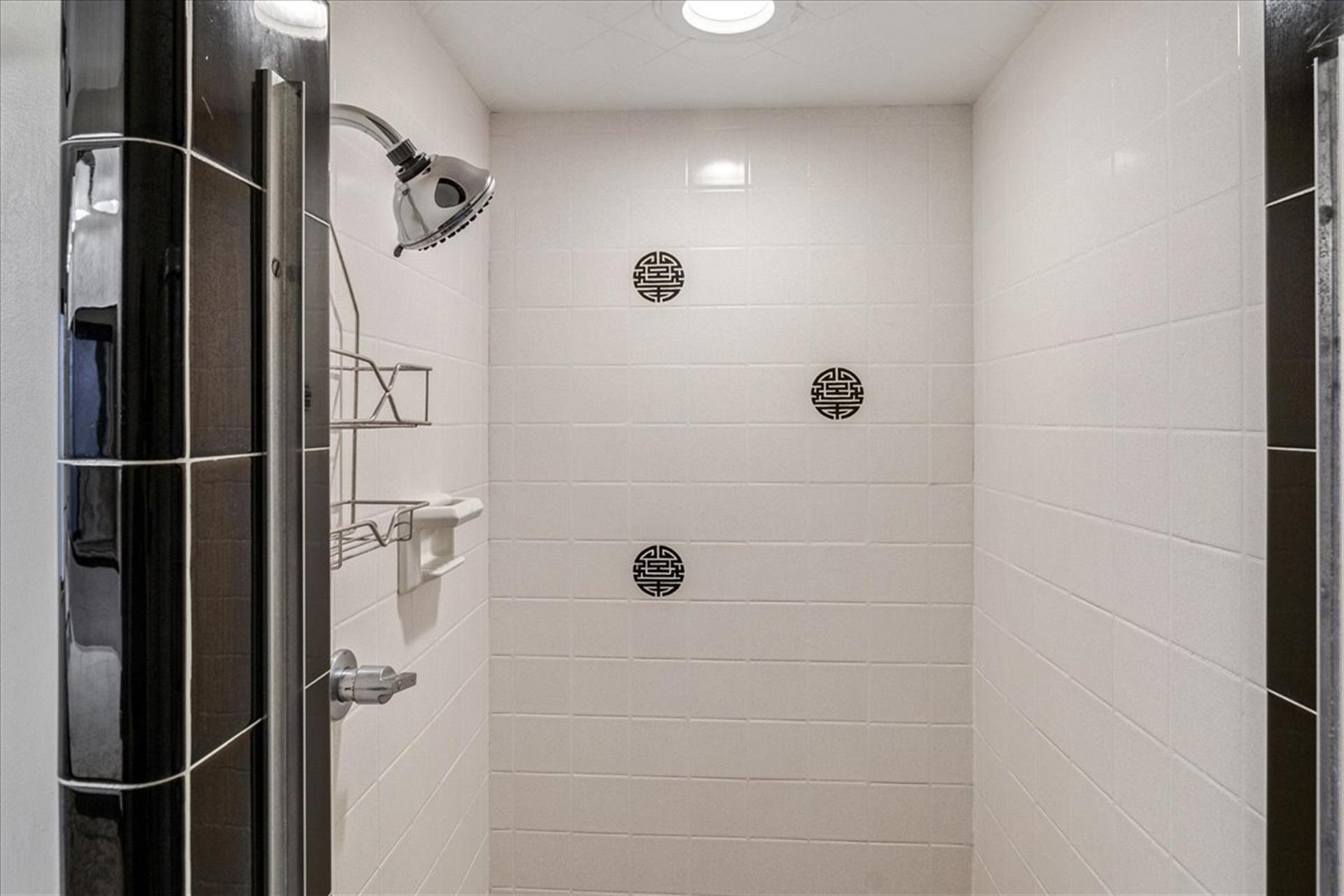 Shower in the EnSuite Bathroom for Bedroom 1