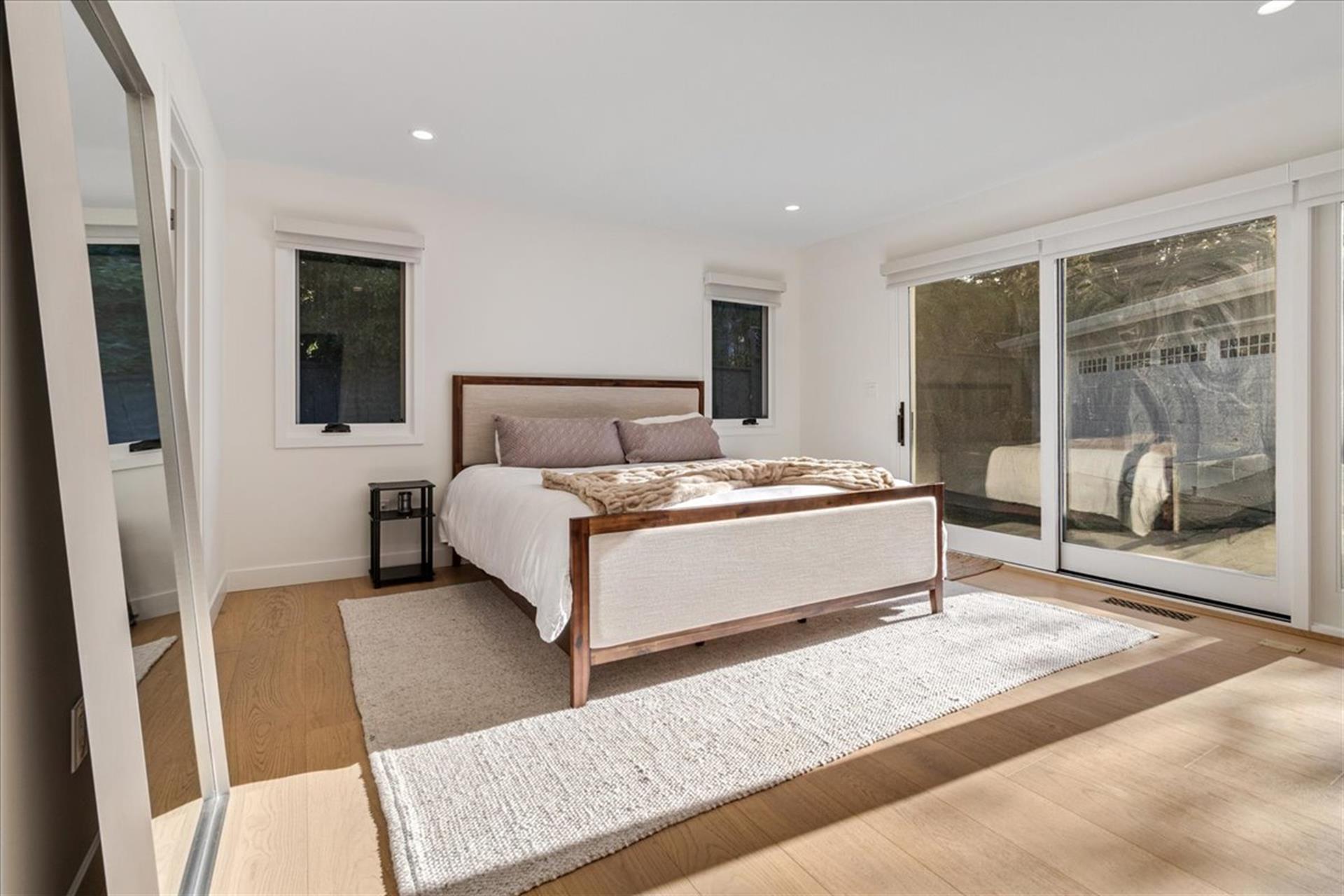 Spacious Bedroom with a View