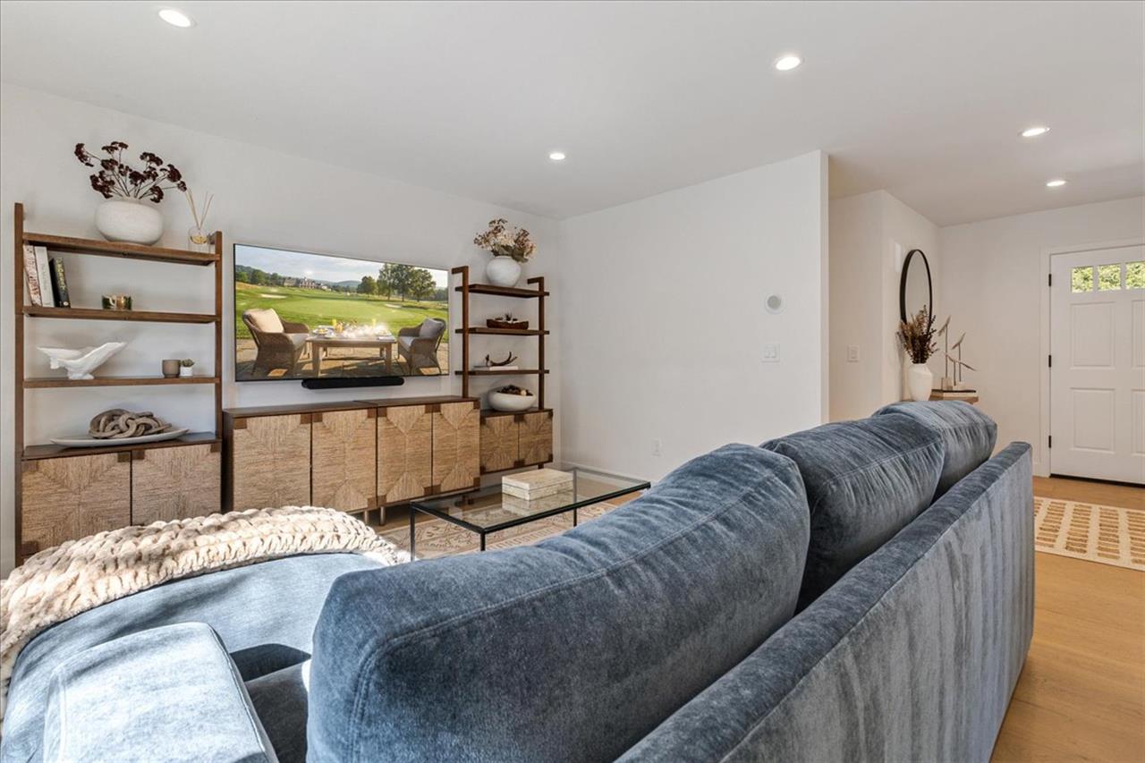 Living Room Area has a Smart TV