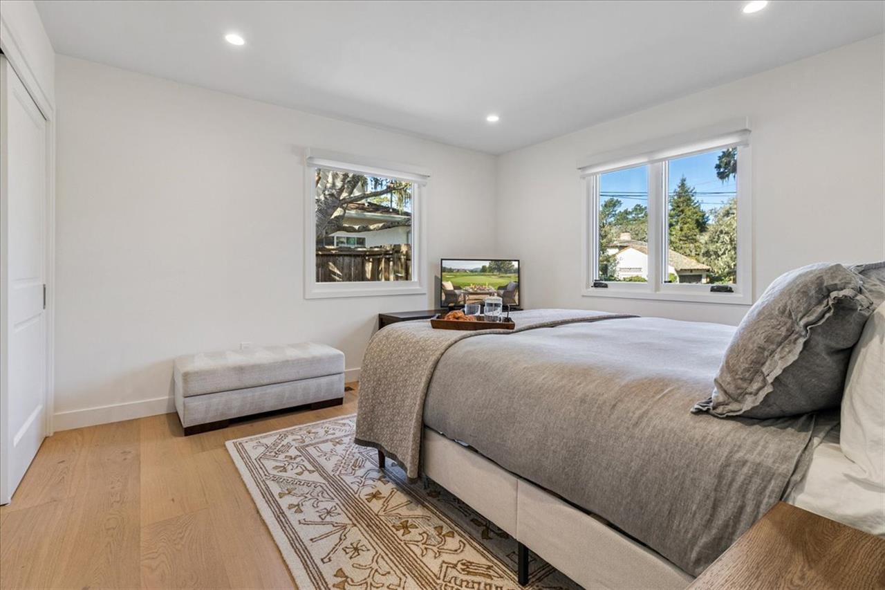 Bedroom 2  King Bed, TV and EnSuite Bath with a Shower