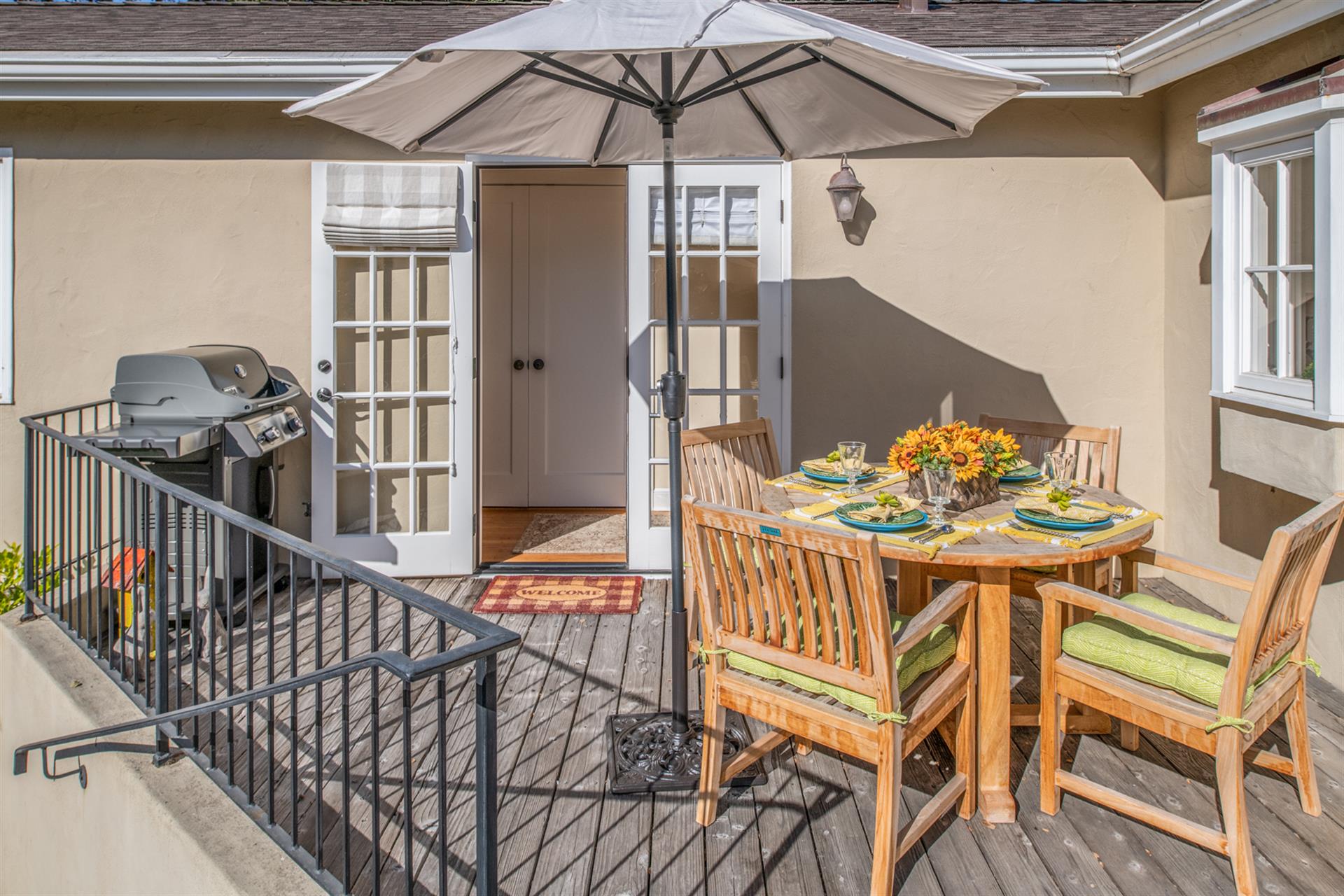 Back Deck, Outdoor Dining, Gourmet Gas Grill