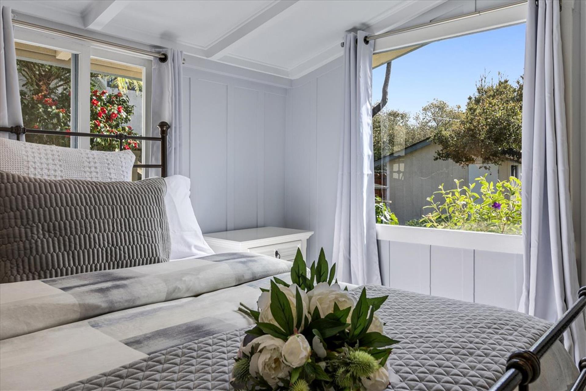 Bedroom 2 has a Queen Bed