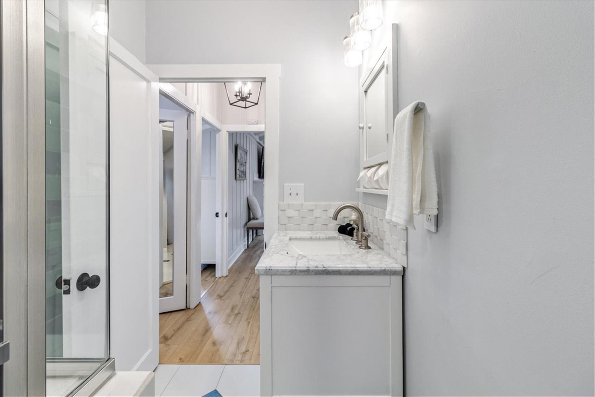 Bathroom 2 has a Shower