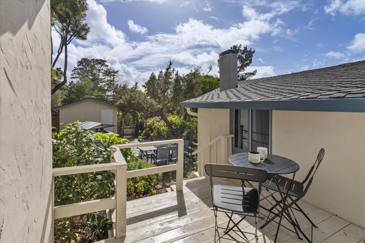 Dining for Two on the Private Deck Outside Bedroom 1