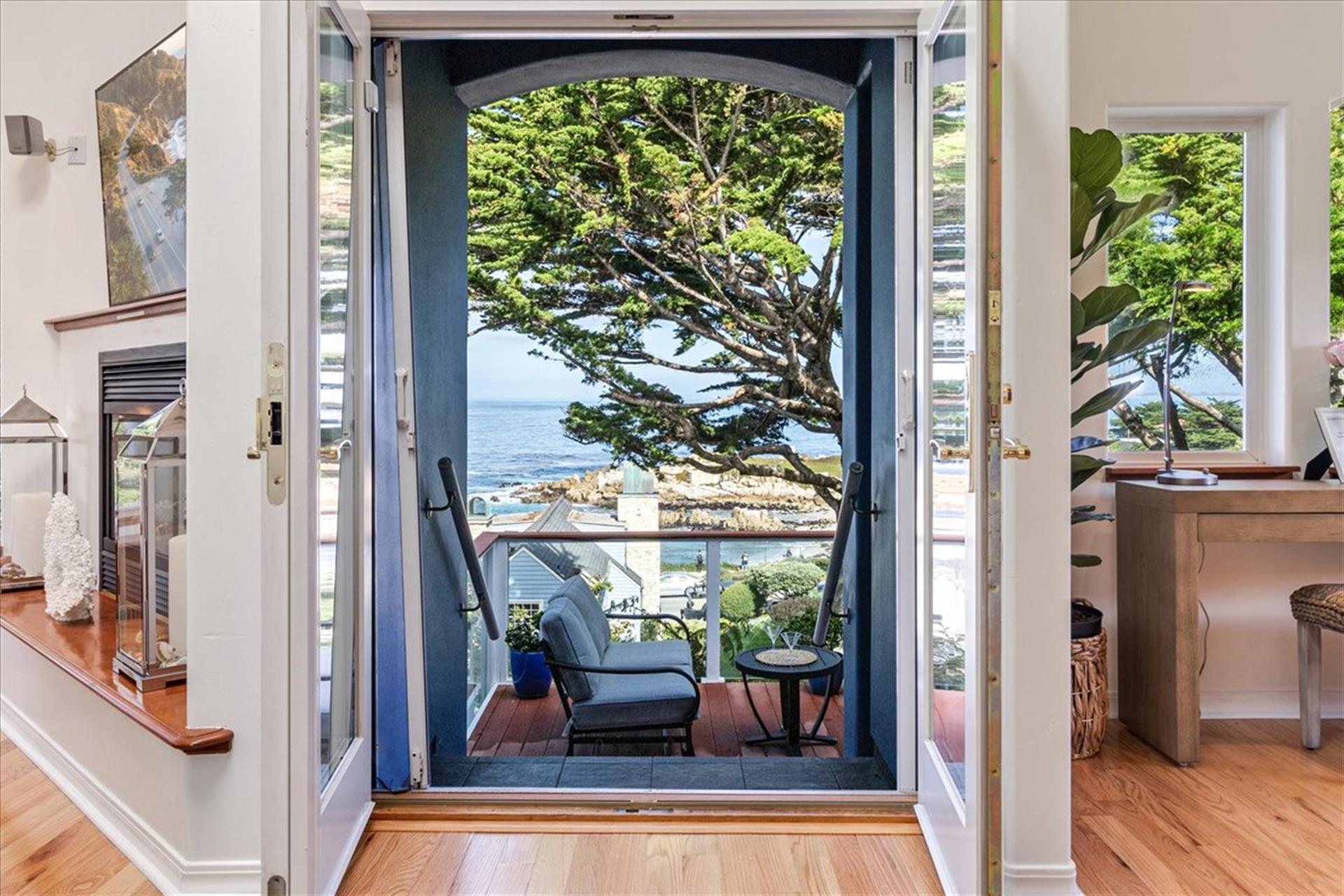 Door Leading the the Bay View Patio