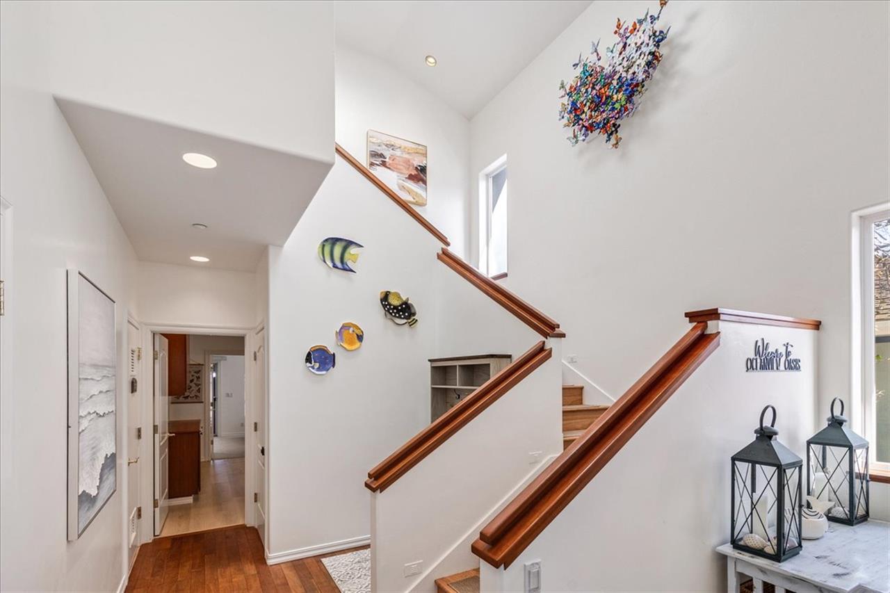 Entry Foyer and Stairway to the Second floor