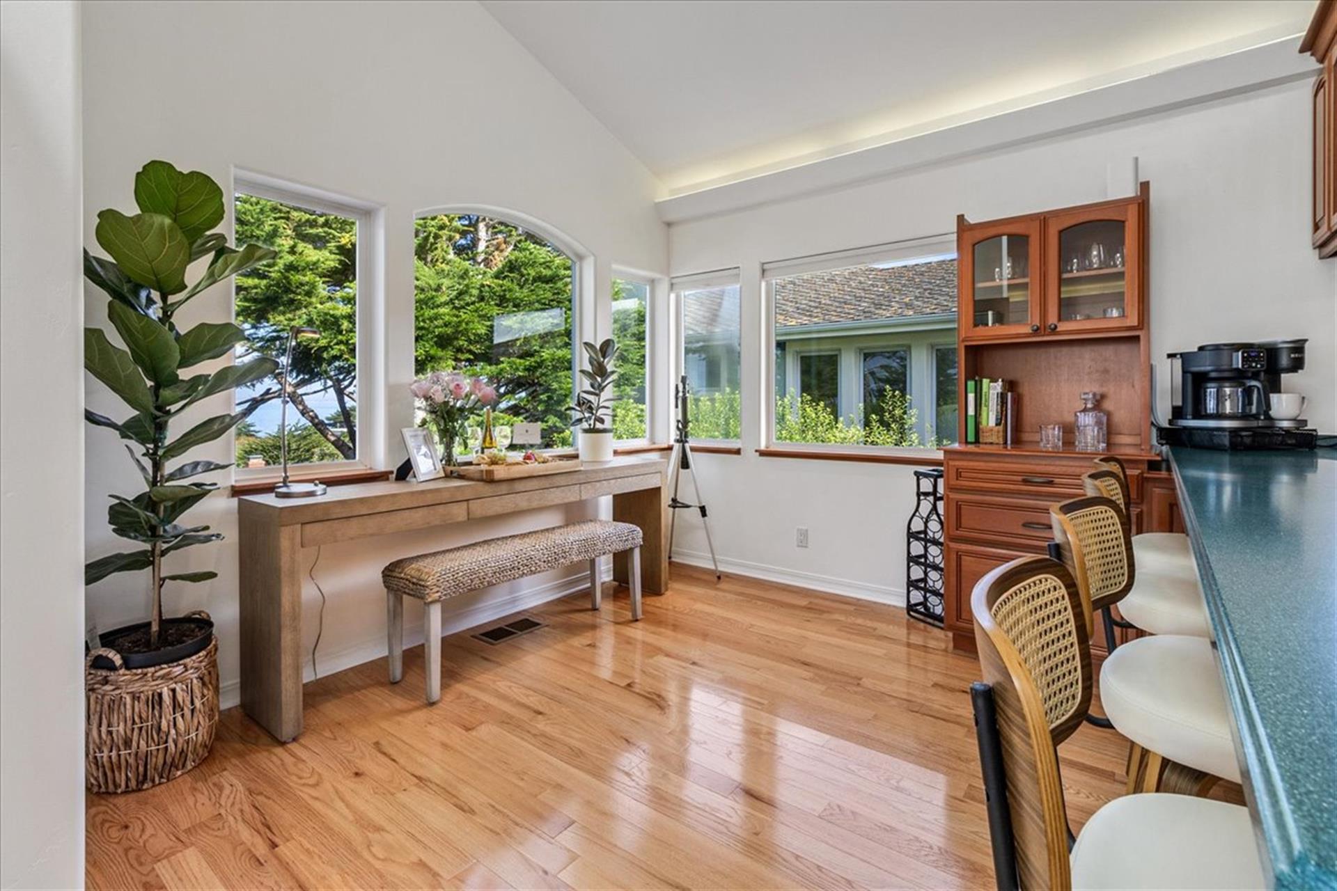 A Dedicated Work Space with a Panoramic View of the Bay