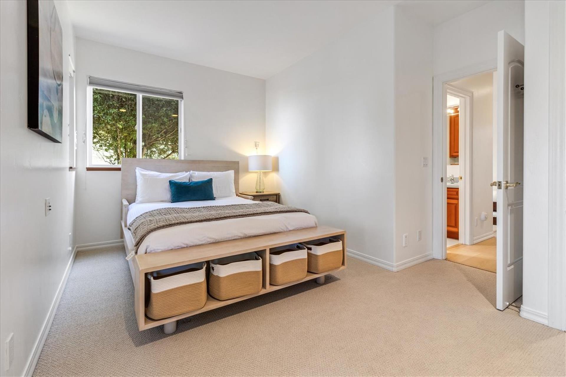 Bedroom 3 has a Queen Bed