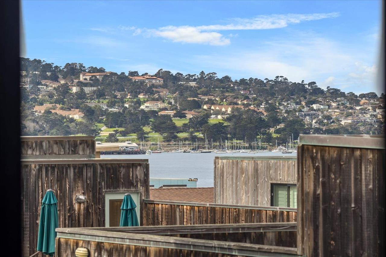 Deck has a Peak of the Bay