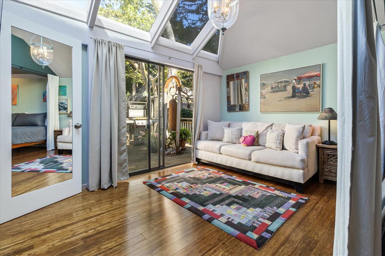 Bedroom 2 has a King Bed, TV and an EnSuite Bathroom